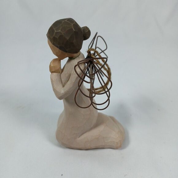 ANGEL OF PRAYER Willow Tree Sculpted Ornament #26044 Susan Lordi DEMDACO 1999 - Picture 3 of 6